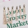 Keychains Unique Keyring 3x/Set Macrame Boho Tassel Bag Jewelry Gift Ins 40GB