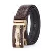 Riemen Jeugd Casual heren Coole riem Legering Automatische gesp Herenleer