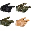 Cykelhandskar Taktisk cool motorcykel Supertekniker Long Finger Mens Special Forces Anti Slip 231031