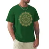 Men's Polos D20 Dice Critical Hit Mandala Design T-Shirt Tee Shirt Funny T Mens Clothing