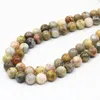 Beads Multicolor 6mm 8mm 10mm Round Natural Stone Crazy Agates Loose Onyx Carnelian Spacers Diy Jewelry Findings 15 B3474