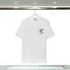 Schwarz Weiß Kurzarm Unisex Streetwear T-Shirts Mode Brief Gedruckt T-shirts Casual Lose