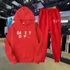 Homens Designer Tracksuits Conjuntos de Luxo Mens Mulheres Letras Impressas Hoodies Manga Longa e Calças Duas Peças Terno Suéter Hip Hop Streetwear Hip Hop Sportsuit