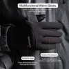 Gants de ski Gants thermiques d'hiver pour hommes VTT vélo moto gants écran tactile gants de cyclisme chauds pour camping course ski randonnée complet 231031