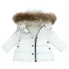 Neue Mode Winter Baby Soild Dicke Mäntel Baby Mädchen Jungen Kinder Unten Jacke Mantel Herbst Winter Warme Kinder Kleidung ubrania dla dziewczynek