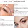 Усилители для бровей Seal Порошок для бровей Stick Brush Brush Artifact Hairline Shadow Powder Принадлежности для бровей Высококачественный макияж для женщин 231031