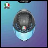 AA Designer Helmet Full Face Open Face Motorcycle Helmet Italy Agv Pista Gp Rr Racing Helmet Forged Carbon Fiber Rossi Future Ice Blue Exclusive YI-IANH