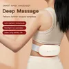 Autres articles de massage Masseur de dos électrique Machine taille abdominale ceinture chauffante vibrante soulagement menstruel relaxation de la douleur 231030