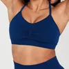 Yoga Outfit EFFORTLESS MICRO BRALETTE Women Seamless Sports Bras Criss Cross Ruched Adjusted Straps Fitness Workouts Gym Crop Tops Lingerie 231030