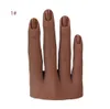 Nail Practice Display Practice Hand for Acrylic Nails Manicure Display Stand False Realistic Silicone Mannequin Training Tools bone Curvy Adjustable 231030