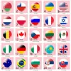 Naszyjniki wiszące flagi na świat