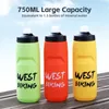 Water Bottles Cages WEST BIKING 750ml Bicycle Bottle Food Grade Leakproof Sports Fitness Running Cycling Camping Hiking Kettle Bike 231030