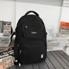 Backpack JOYPESSIE Fashion Teenager Waterproof Bookbag For High School Girls Boys Bag Nylon Black Women Laptop Mochila