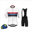 Jaktjackor Cycling Jersey Custom Pro Team Sportkläder Summer Breatbara män bär cykelskjorta Kort ärmdräkt