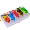 1Pcs 5G 8.5G 13G 17.5G Frog Lure Soft Tube Bait Plastic Fishing Lure with Fishing Hooks Topwater Ray Frog Artificial 3D Eyes FishingFishing Lures Automotive Phones