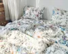 Ensembles de literie 4 pièces Ensemble de linge de coton King Size Imprimer Couleur Housse de couette Drap plat Taie d'oreiller Personnaliser