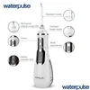 Andra massageföremål Oral Waterpse V500 Portable Irrigator Dental Water Flosser Cordless Jet 4 Mode Waterproof för tänder Cleaner 2211 DH2S0