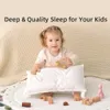 Pillows Sunveno Toddler Pillow with Pillowcase Evolon Anti-Dust Mite Pillow Soft Washable Baby Pillows for Sleeping for 1-6 years 231031