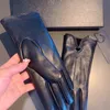 프리미엄 브랜드 디자이너 Winter Leather 5 손가락 장갑 양털 터치 스크린 Rex 자전거 냉장 열기 스킨 서브 장갑