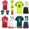 Homme Jeunesse 6 GABRIEL Soccer Jersey Set Club 2 SALIBA 29 HAVERTZ 4 BLANC 41 RICE 7 SAKA 8 ODEGAARD 14 NKETIAH 21 VIEIRA MARTINELLI JESUS Kits de chemise de football 23 2024 ASenNa