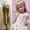 キャップハットキッズSライトゴールドフード女子ベージュのヘアアクセサリーベビーイエローヘッドドレスティーンエイジヘッドウェアリボーンドールヘッドギア45cm 231031