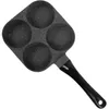 Pans Cast Iron Skillet Pancake Nonstick Eggs Mini Poached Omelette Small Cooking Griddle