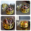 Storage Bottles Eid Tray Arab Metal Ramadan Dessert Small Trinket Organizer Dish Iron Serving Food