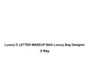 Luxurys women makeup bag Handbag designer makeup Large bag With D letter