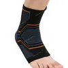 1 PCS Orthèse de Cheville Manchon de Soutien de Compression Élastique Respirant pour la Récupération des Blessures Douleurs Articulaires panier Chaussettes de Sport de Pied Sécurité SportiveAnkle Support sports