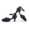 Elbise ayakkabıları maogu kadın profesyonel dans pompaları latin kadın yakın ayak parmağı mordern dans eden ayakkabı yüksek topuk sandalet balo salonu vals
