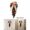 Dekorative Blumen Weihnachten Tropfen Swag Ornament Dekoration für Veranda Fenster Wand