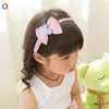 Accessoires de cheveux pour enfants coréens, bandeaux de dessin animé avec nœud mignon, bandeau élastique pour filles, cerceau à la mode