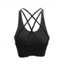 Lu yoga Women039s nouveau creux beau dos sexy crosslace antichoc sport soutien-gorge gilet course fitness yoga wear4478093