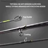 Boat Fishing Rods Mavllos édition titane pointe calmar pêche coulée tige 60-80g/80-120g poulpe gabarits tige de mer bar brochet carbone coulée tige Q231031