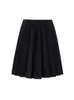 Skirts Japanese Preppy Style Women Elastic Waist Long Midi Skirt Ladies Fashion Party Skirt Female Pleated Girls School Uniform Skirt 231030