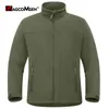 Men's Jackets MAGCOMSEN FullZip Fleece Fall Winter Thermal Casual Outdoor Windproof Hiking Camping Work Coats 231031