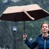 Parapluies Portable Sun Umbrella Compact UV Rain Mignon pour le voyage