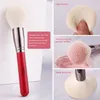 Makeupborstar Beili Red Natural Makeup Brushes Set 11-30st Foundation Blending Powder Blush Eyebrow Professional Eyeshadow Brochas Maquillaje 231031