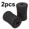 Accessories Hook Foot Foam Pad Rollers Set Replacement 1Pair Black Exercise For Leg Extension Gym Home Functional
