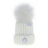 beanie Cap designer bucket hats New Fashion Women Ladies Warm Winter Beanie Large Faux Fur Pom Poms Bobble Hat Outdoor