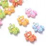 10 -stcs grote cartoonharsbeer charmes multicolor kawaii diy charmes voor het maken van oorrang ketting hangdeuze handwerkvoorraden mode juwelen hoge kwaliteit van hoge kwaliteit