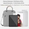 Sacs pour ordinateur portable, sac à bandoulière étanche pour Pro 13 A2338 M2 M1, iPad Pro 12.9, sac de transport pour Air 13.6 M2 231030