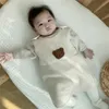 Uyku Tulumları Kore tarzı bebek uyku tulumu ayı bebekler uykusuzluk doğumlu tulum çocukları için pijama çocukları çocuk ve kızlar doğdu 231031