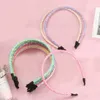 Accesorios para el cabello 14pcslot Girls Glitter Hairbands Fiesta para niños Diademas de moda Lentejuelas Bling Sweet Kids Head Hoop 231031