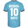 2023 2024 Bayer Wirtz Soccer Jerseys Schick Leverkusen Hincapie Hinlozek Tah Palacios Frimpong Grimaldo Boniface Tapsoba Hofmann 23 24 Home Away Football Shirt