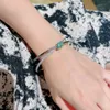 Bracciale con nodo di diamanti tecnologia dell'oro nuovo braccialetto elettrolitico in oro 18 carati braccialetto tiffaies tendenza della moda singolo prodotto