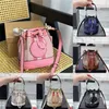 Coag 7 colors designer bag women shoulder bags letter luxurys handbags mini bucket bags Classic crossbody bags purse 230301