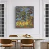 Trees in the Garden of St. Paul Hospital by Vincent Van Gogh Oil Painting Replica Hand Painted Masterpiece on Canvas Wall Art