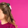 ヘアクリップバレットフレンチアセテートフルーツ野菜デザインレディースヘアクリップサマービーチヘアクローヘッドドレス