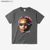 Heren T-shirts Heren T-shirts Katoen Unisex T-shirt Dames Heren Tee Young Thug Thugger Grafisch T-shirt Afrikaanse afkomst Rapper Stijl Hip Hop T-shirt Vintage Tops T231031